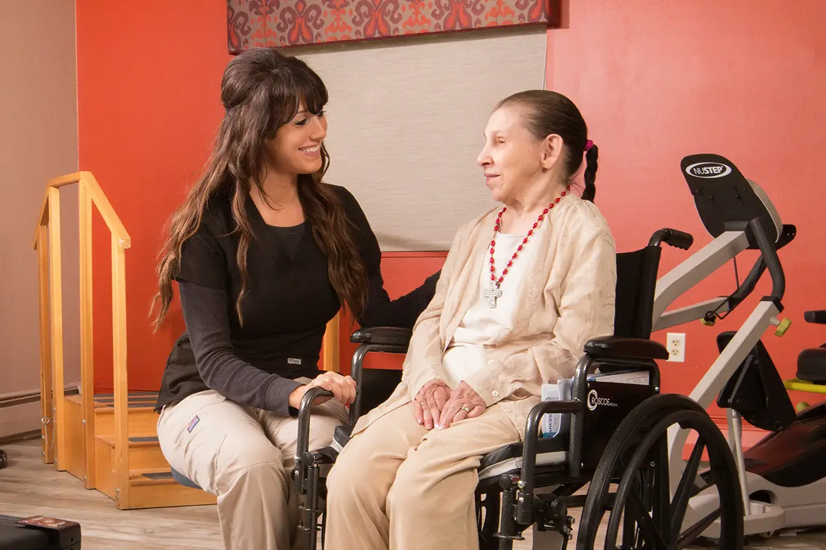 Elderly residents enjoying a meal together as part of cardiac care wellness