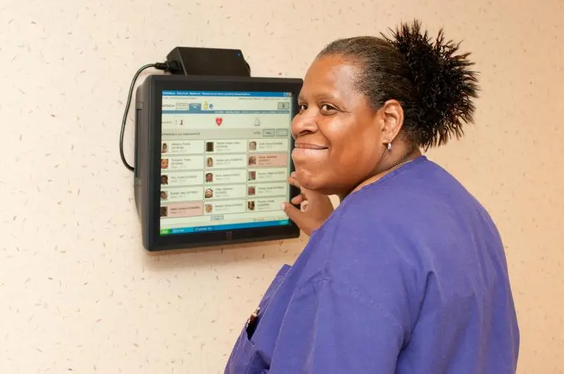 Embassy Healthcare team member providing compassionate care during their career