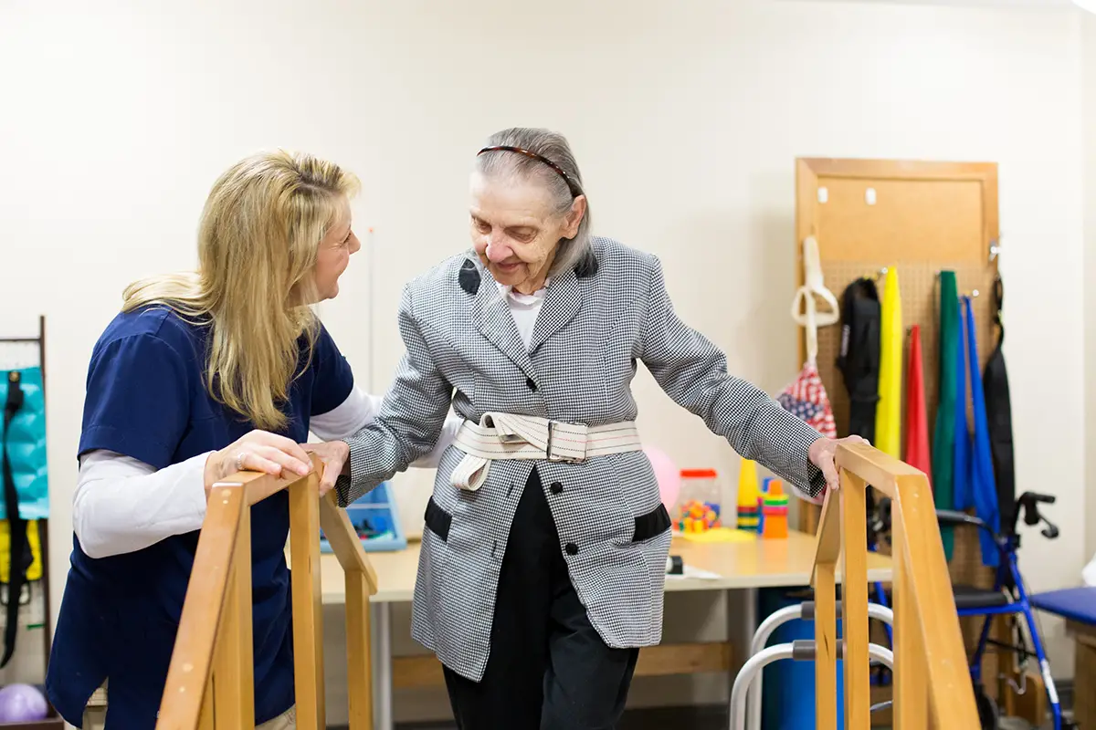 Healthcare professionals collaborating and reviewing patient information together