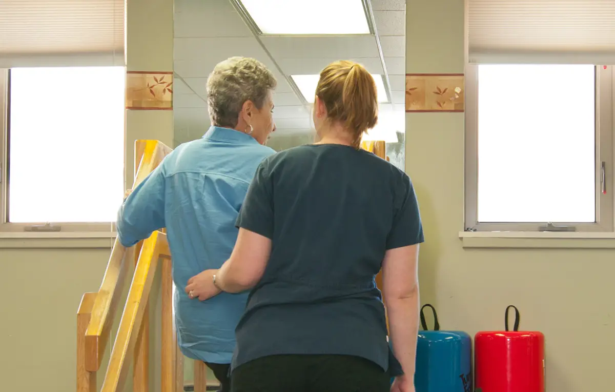 Healthcare professionals working together at Embassy Healthcare